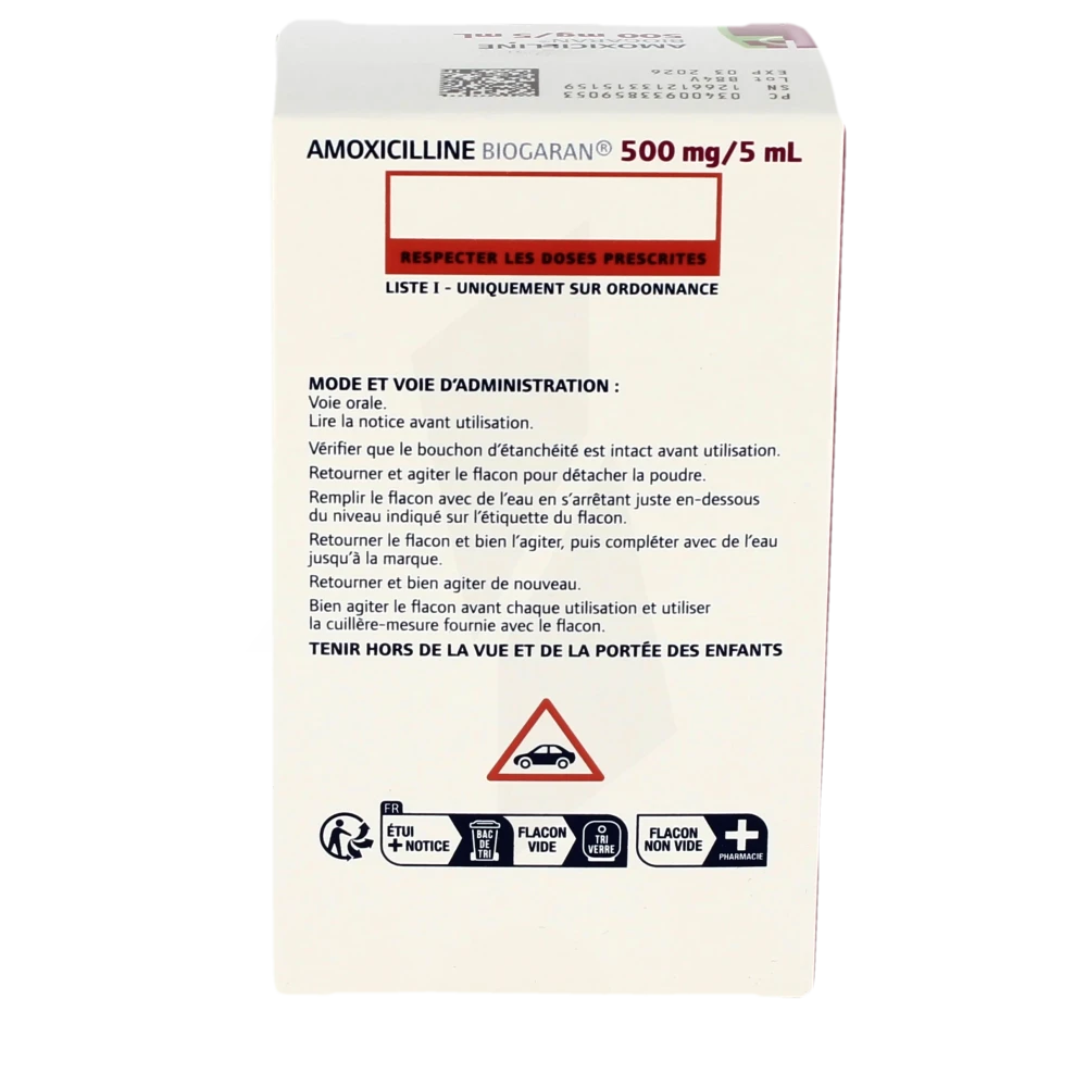 acheter amoxicilline biogaran