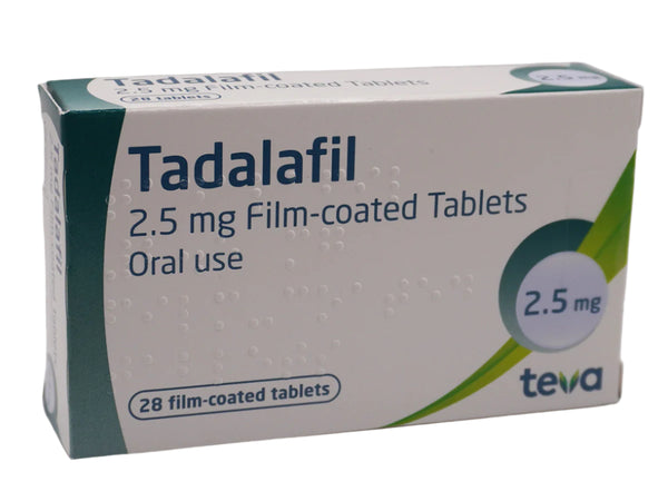 Tadalafil 2.5 mg 1mg