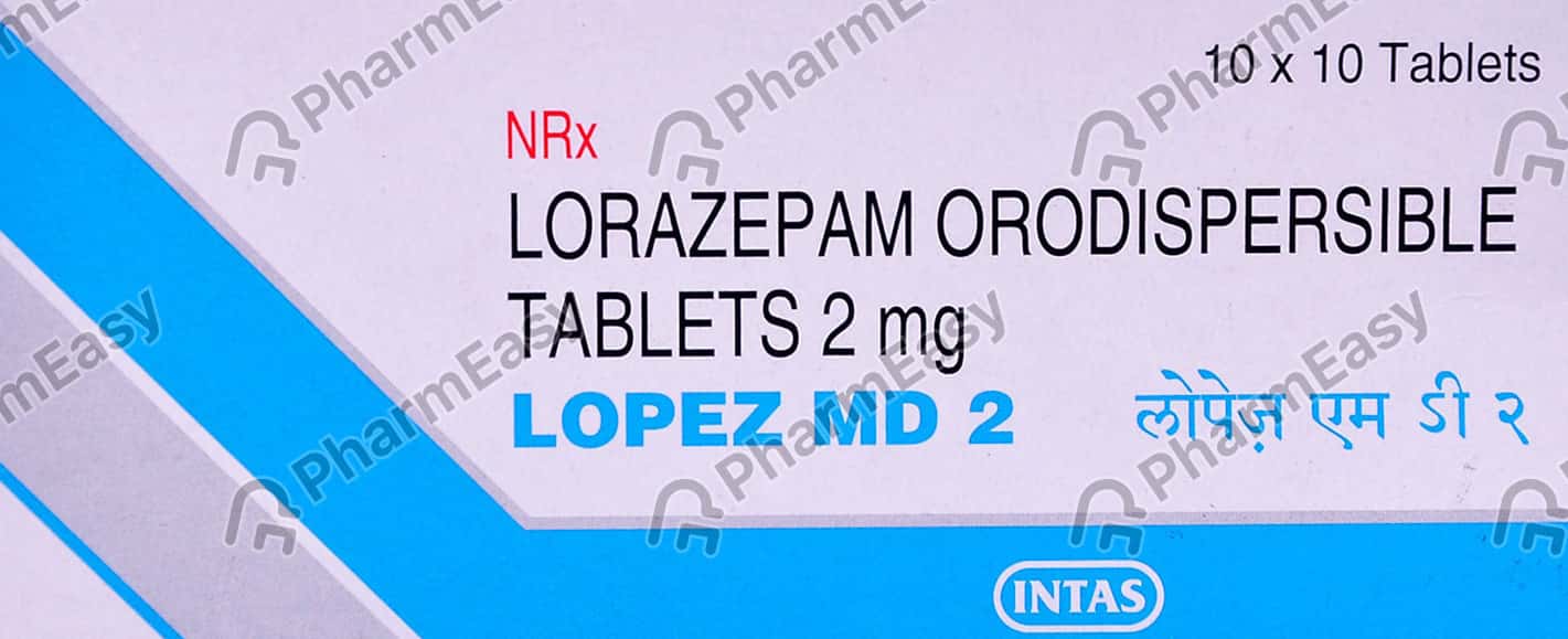Lorazépam 2.5mg