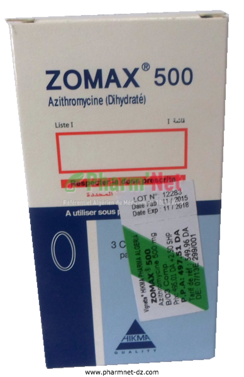 Prix zithromax