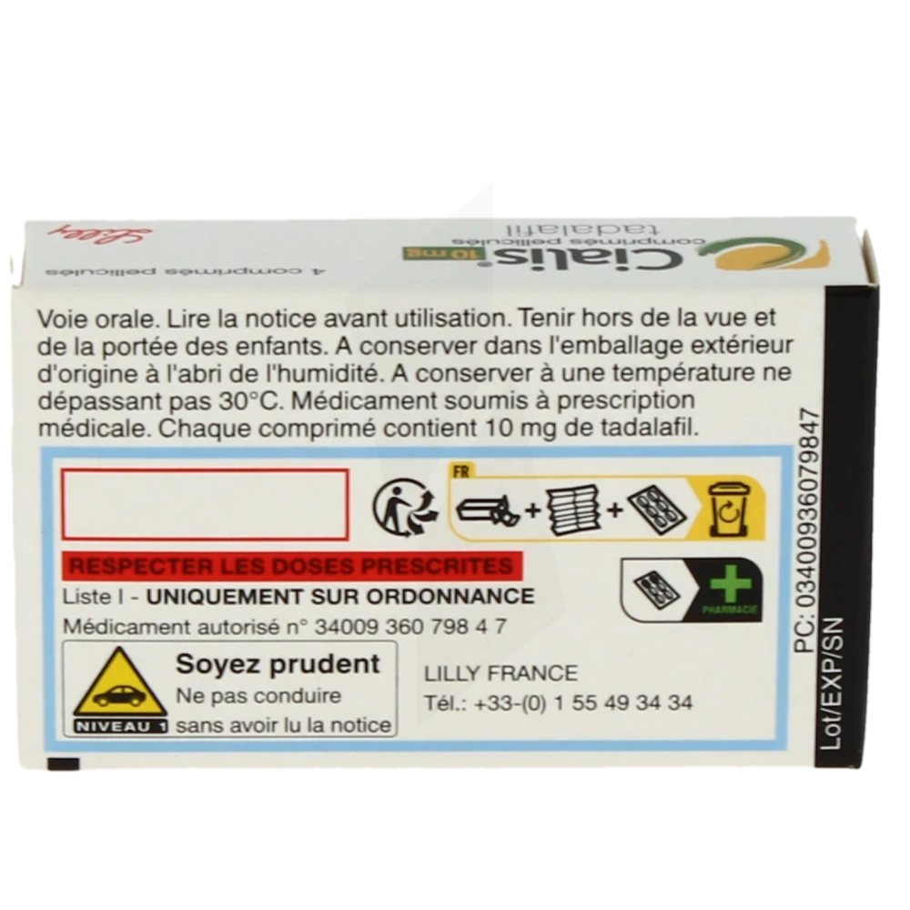 Tadalafil 10 Mg Rcp