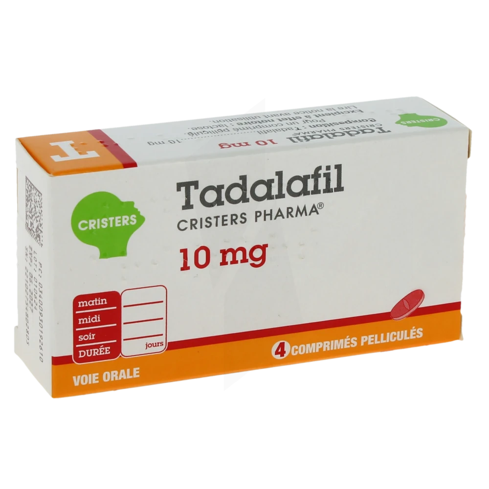 Tadalafil 10mg prix