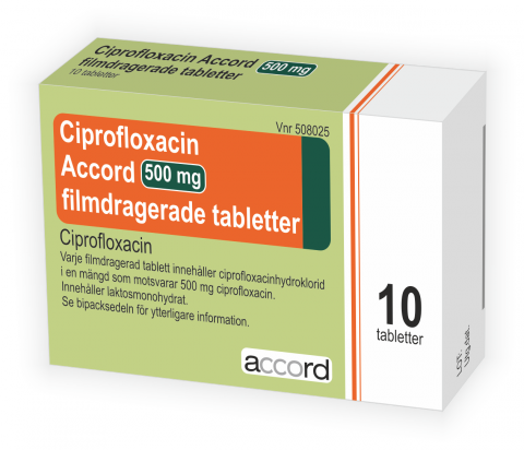 ciprofloxacin 500mg accord