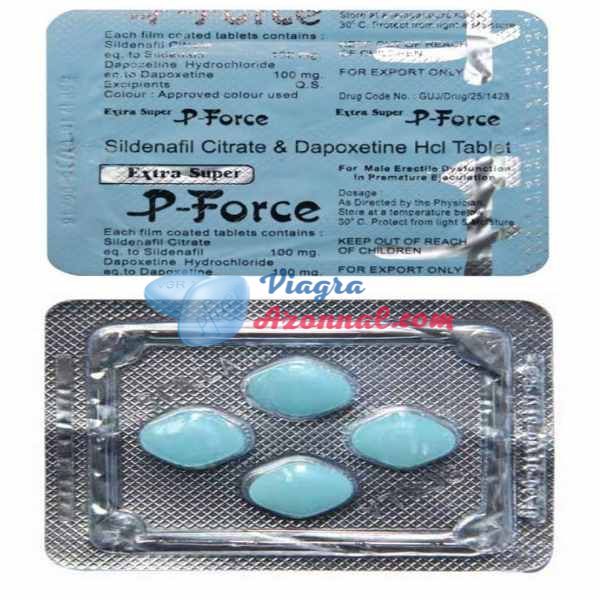 Super P Force (sildenafil 100 Dapoxetine 60)