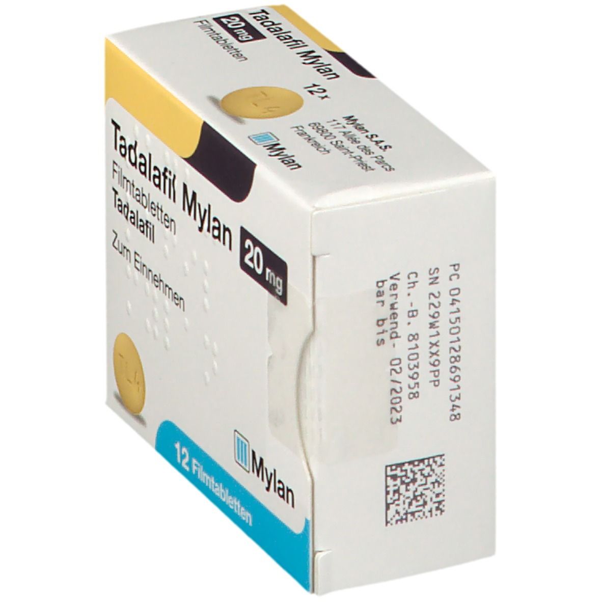 acheter tadalafil mylan 20 mg