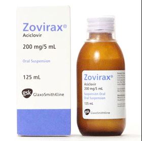Aciclovir sirop prix
