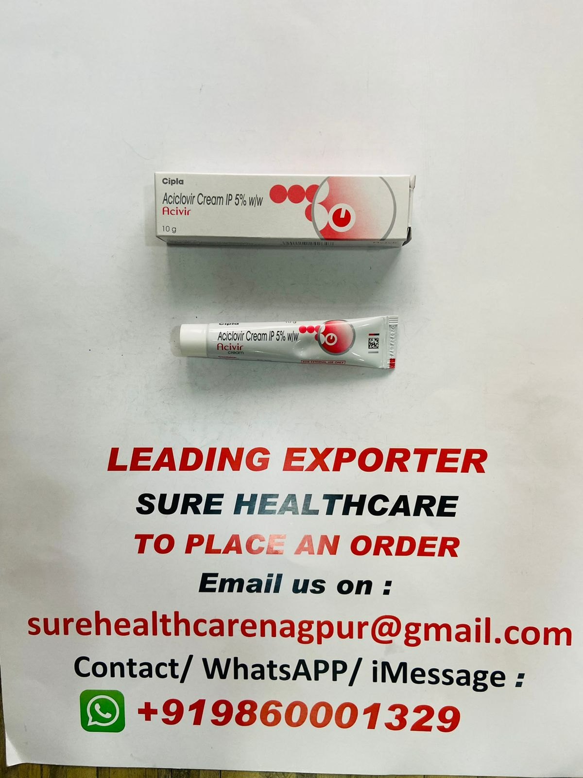 Acyclovir Cream France