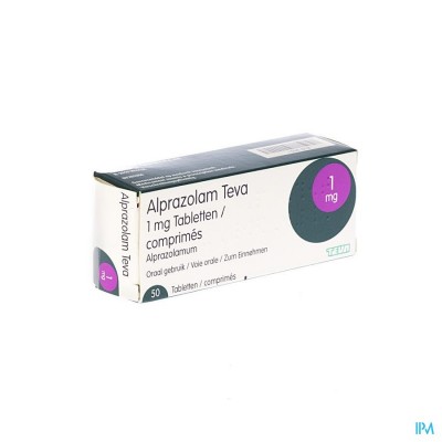 alprazolam 0.25 prix belgique