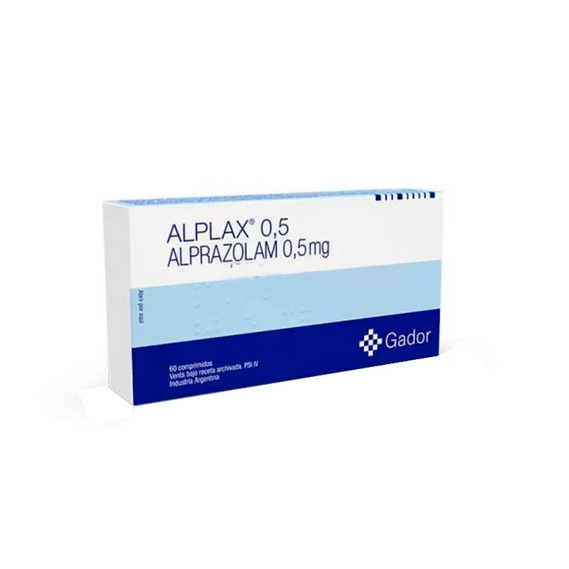Alprazolam 0.5 mg en la noche