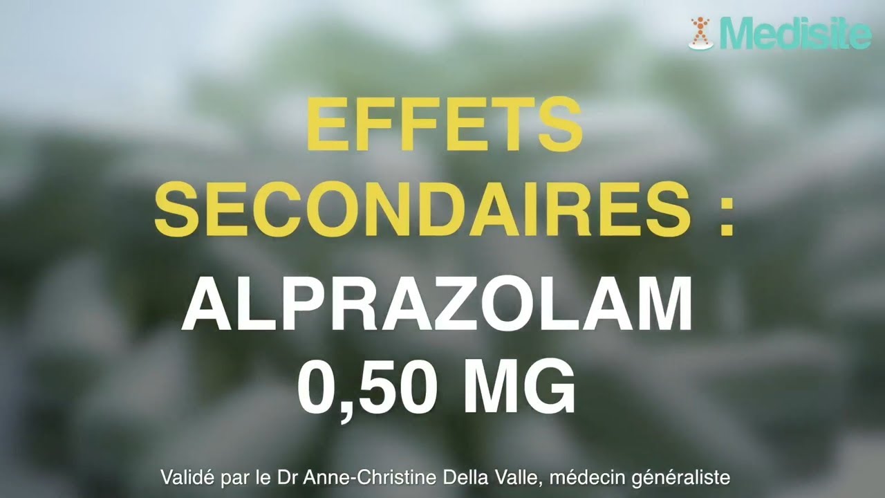 Alprazolam 0.5 Mg Pour Dormir