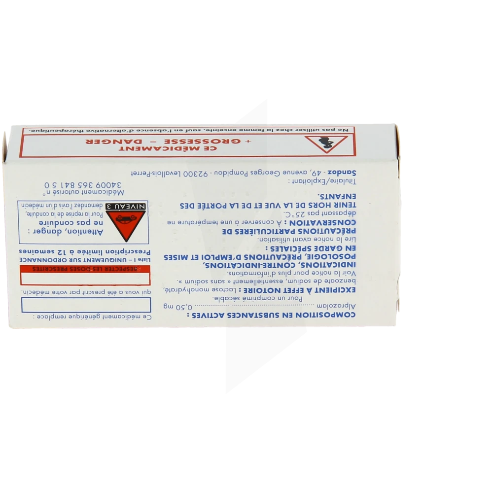 Alprazolam Generique De Quel Medicament