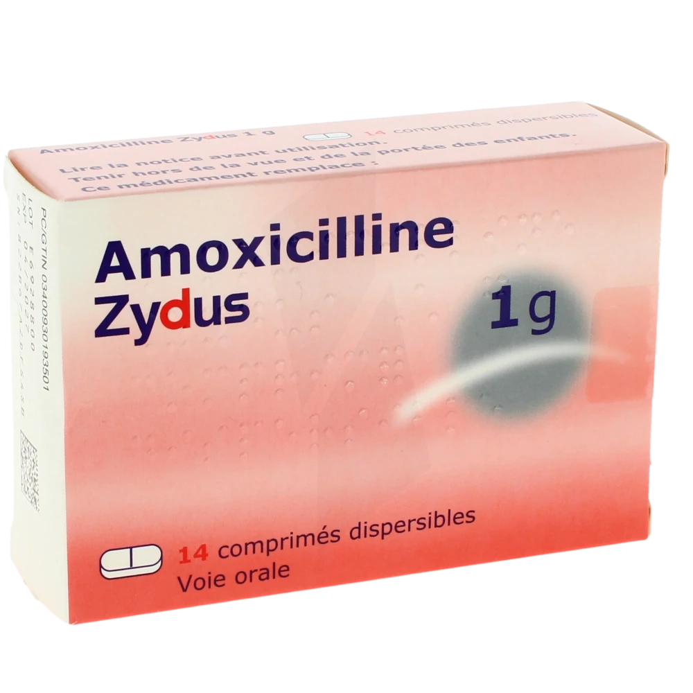 Amoxicilline 1000 Mg Prix