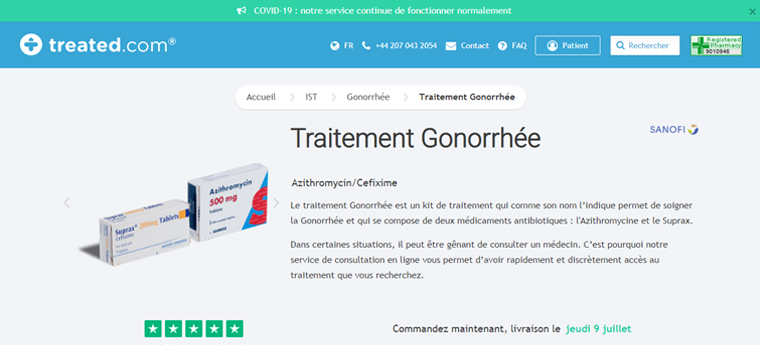 azithromycin comment acheter
