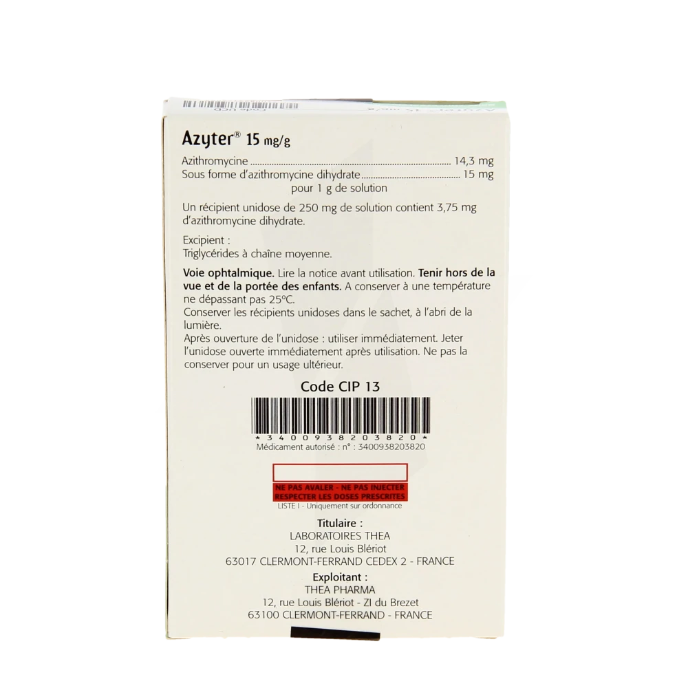 azithromycin prix france