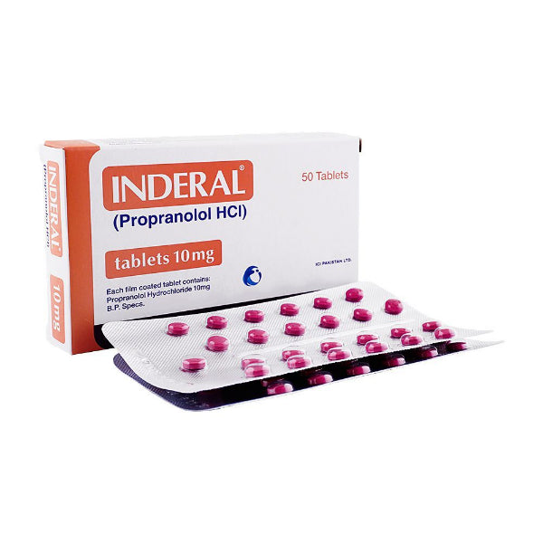Inderal tabletas 40mg x 50
