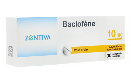 baclofène 10 mg prix