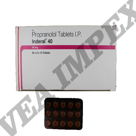 Propranolol 40 mg inderal