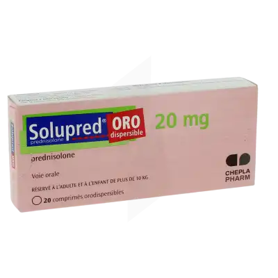 Prednisolone zentiva sans ordonnance