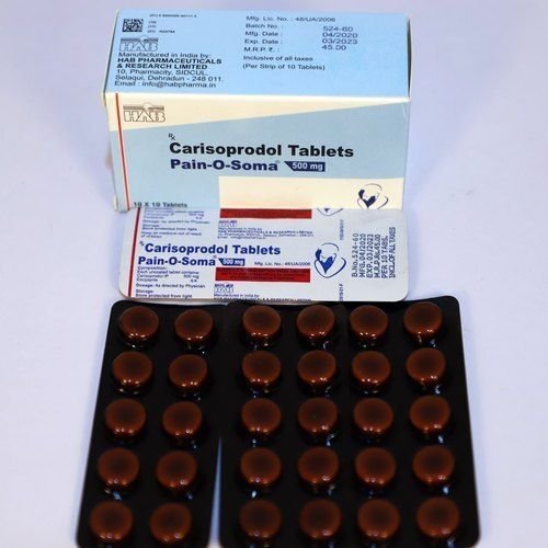 Achat De Carisoprodol