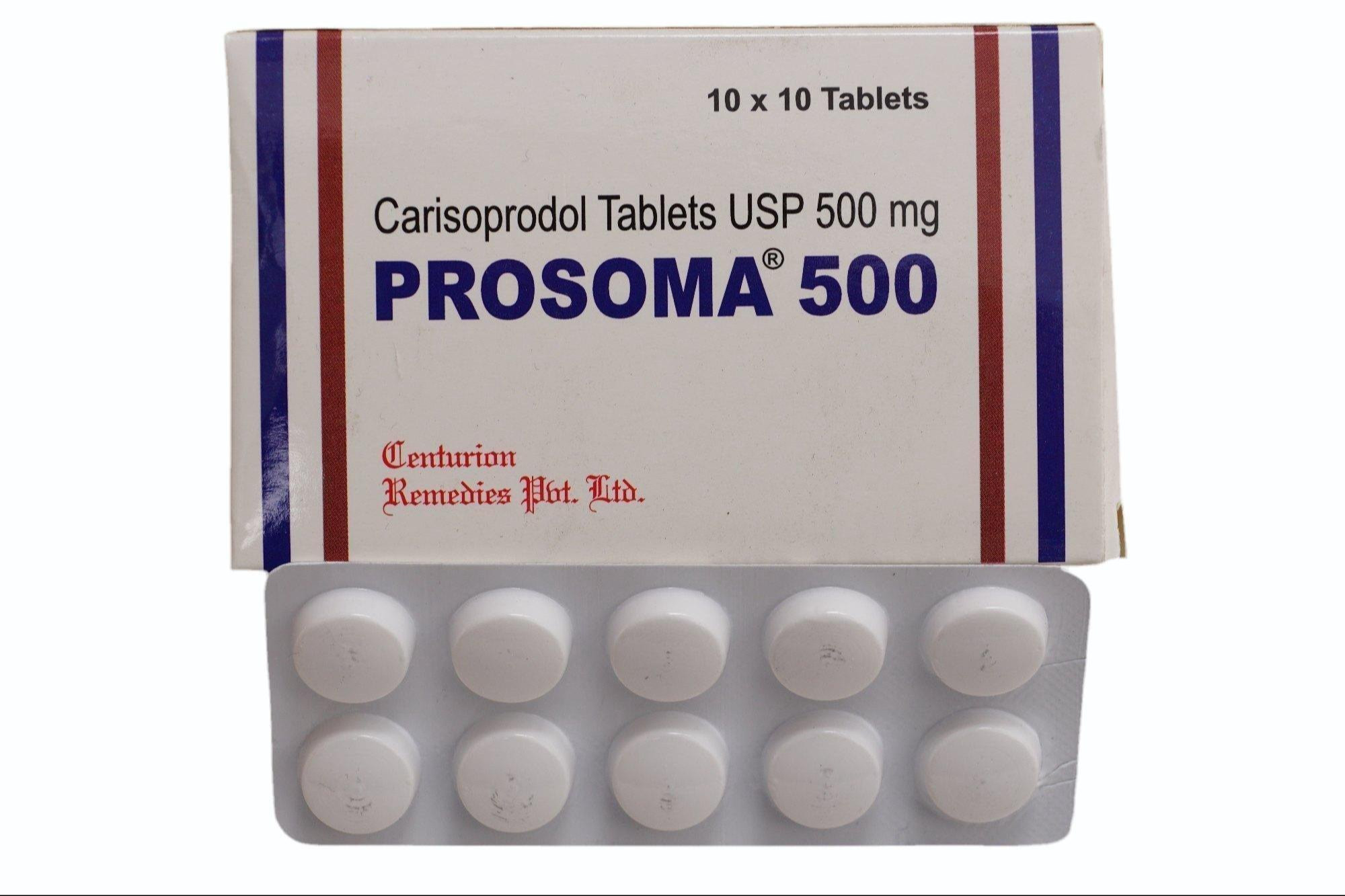 carisoprodol moins cher