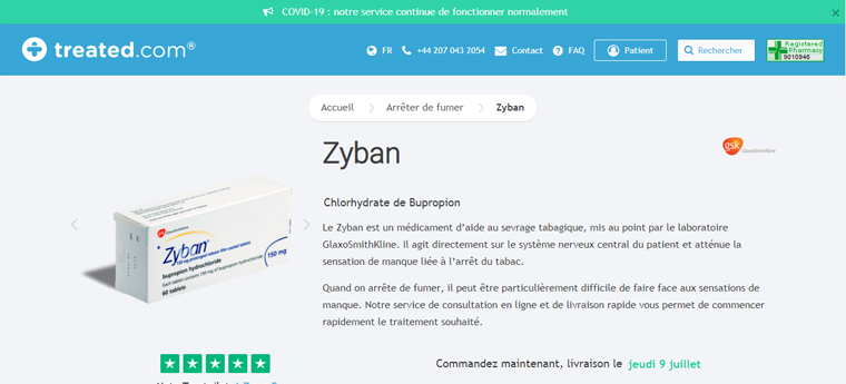 Zyban achat france