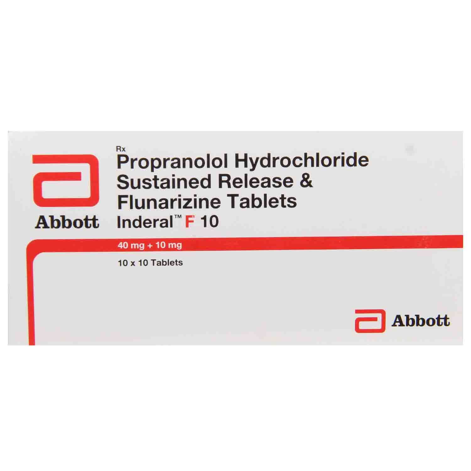 Propranolol 10 mg inderal