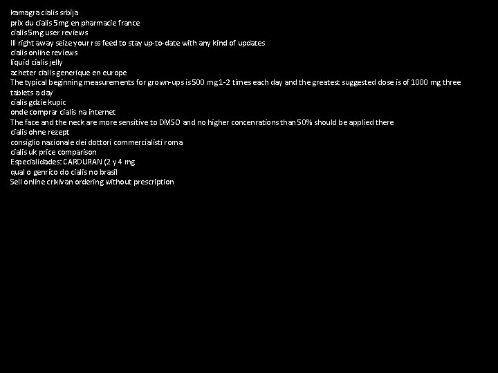 Cialis online da 5 mg