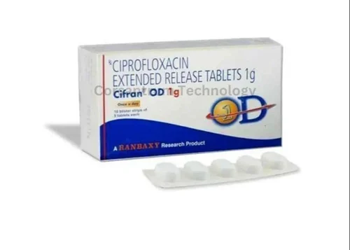 Cipro Xr Ciprofloxacina 1000 Mg