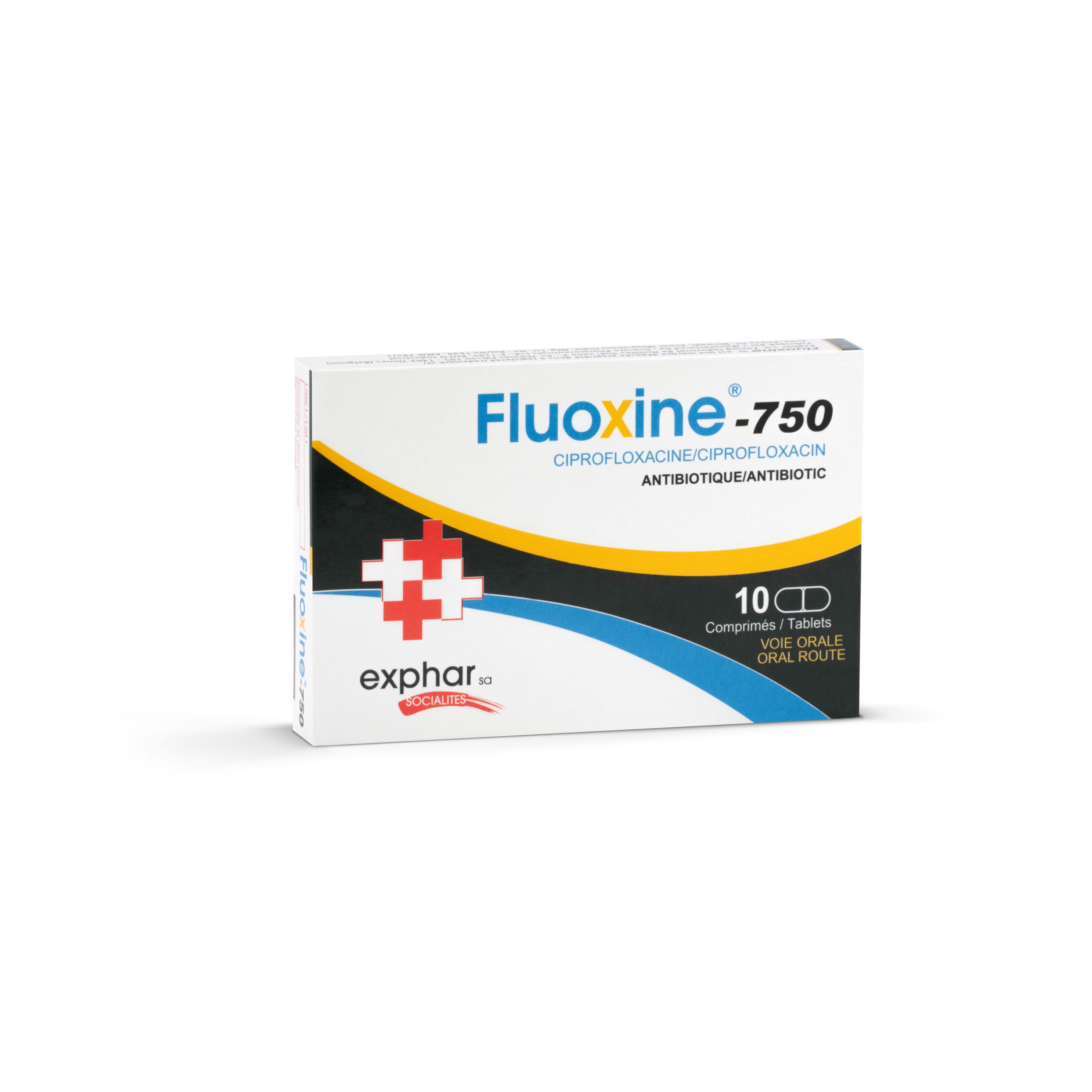 Ciprofloxacin 2 x 500 mg