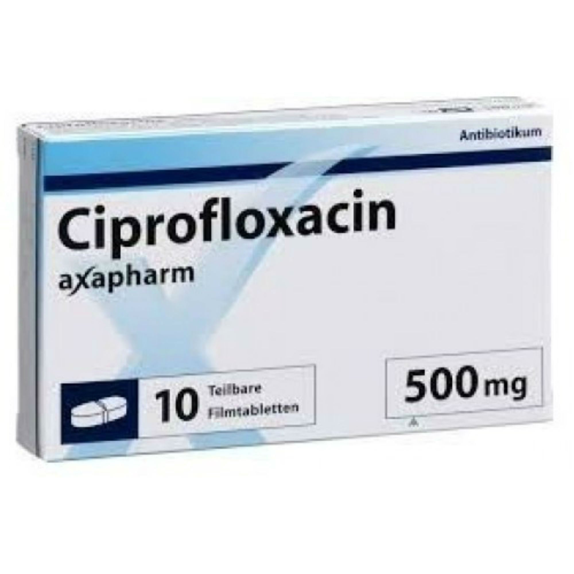 ciprofloxacin 2 x 500 mg