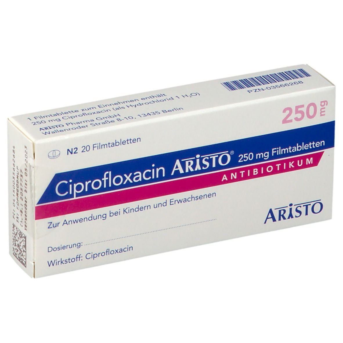 Ciprofloxacin 250 mg n2