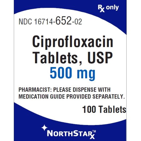 ciprofloxacin 500 mg ndc