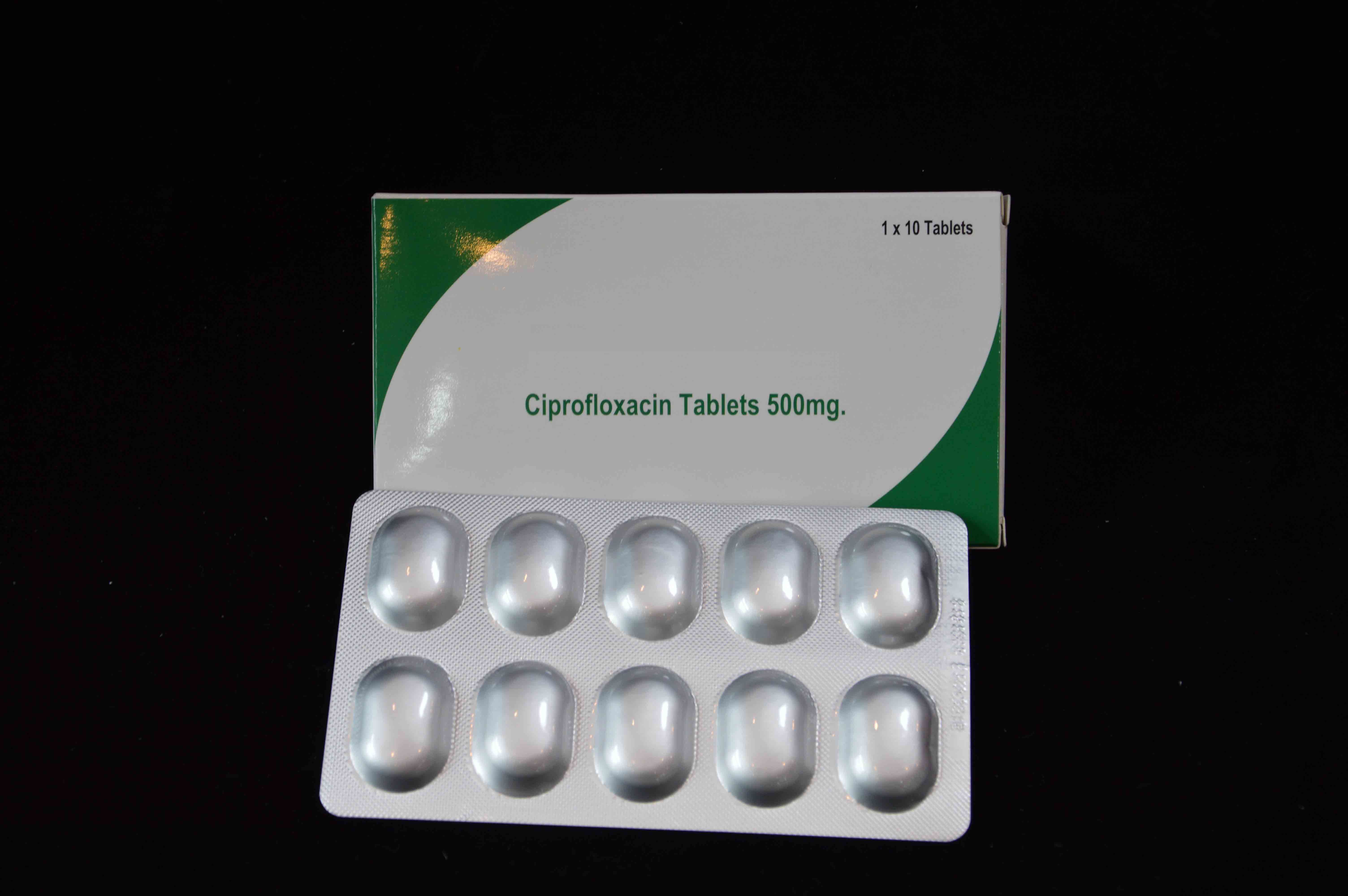 Ciprofloxacin 500 Mg Std