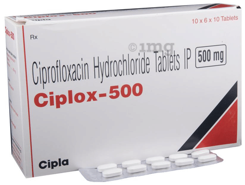 Ciprofloxacin 500 mg std