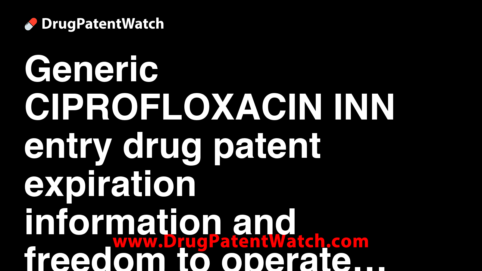 Ciprofloxacin Amneal 750 Mg