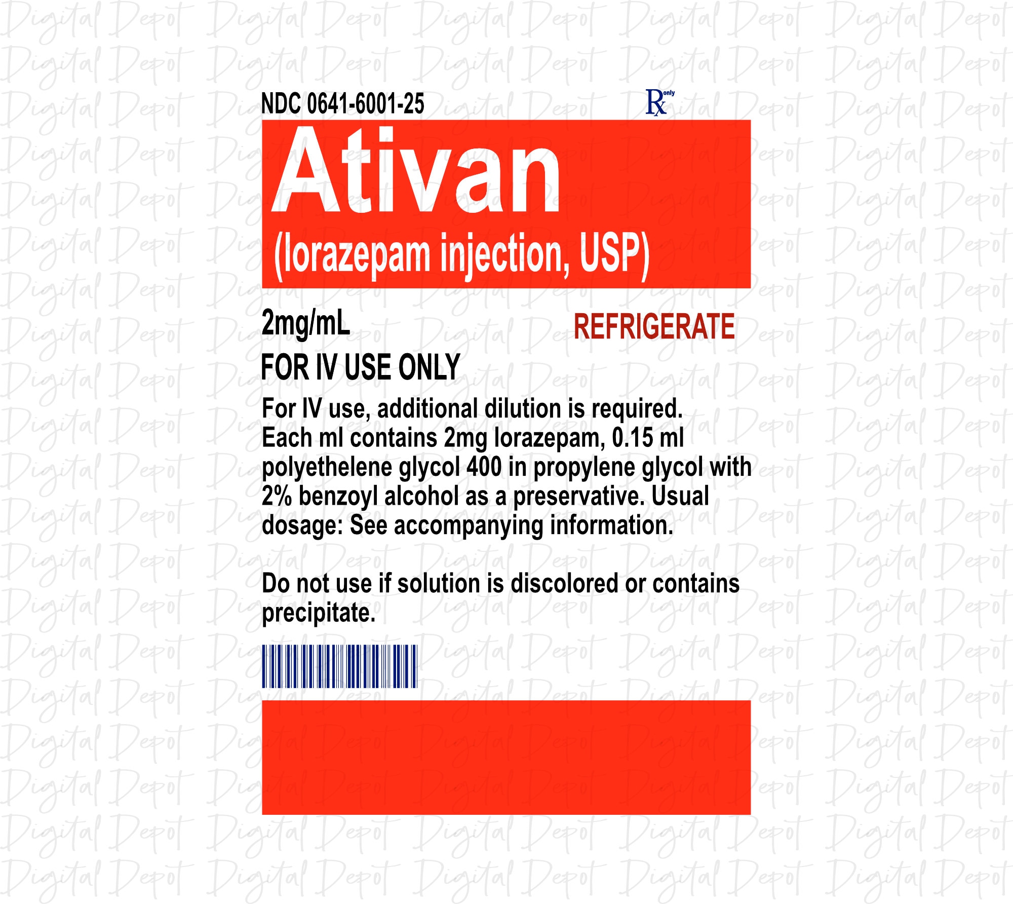 commander ativan générique
