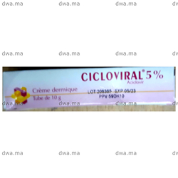 Coût du aciclovir