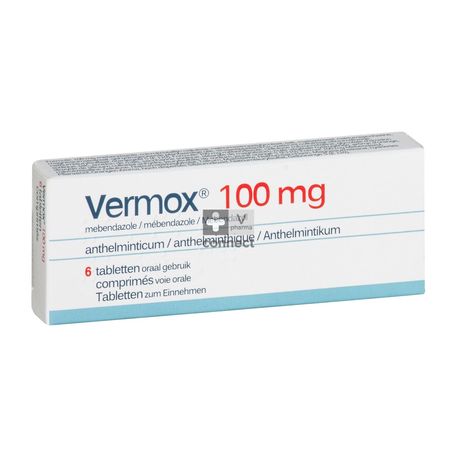 prix mébendazole
