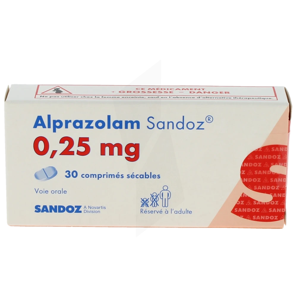 Xanax 0 25 prix