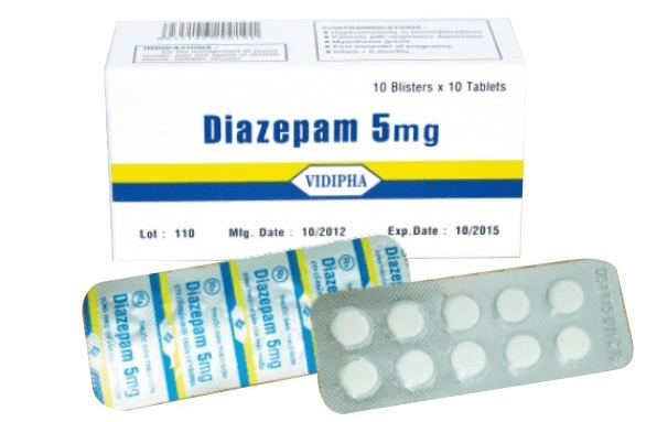 Diazépam 5mg