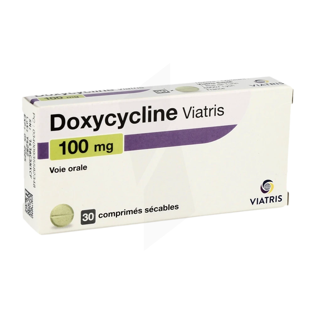 doxycycline 100 mg achat