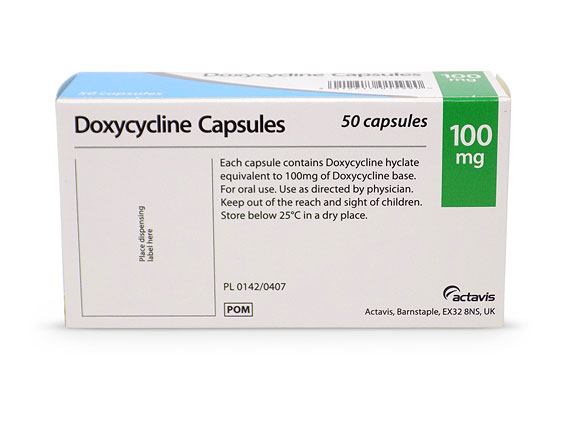 Doxycycline 100 mg acheter