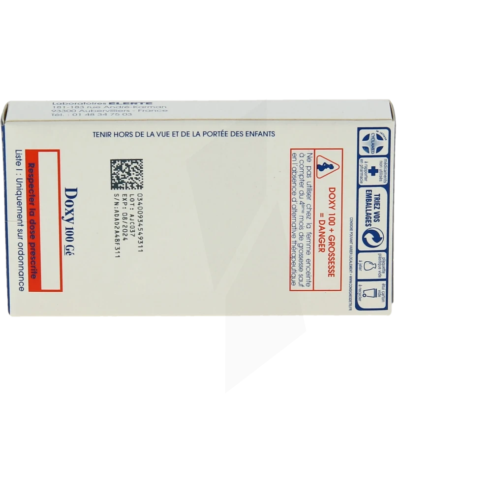 Doxycycline Le Prix