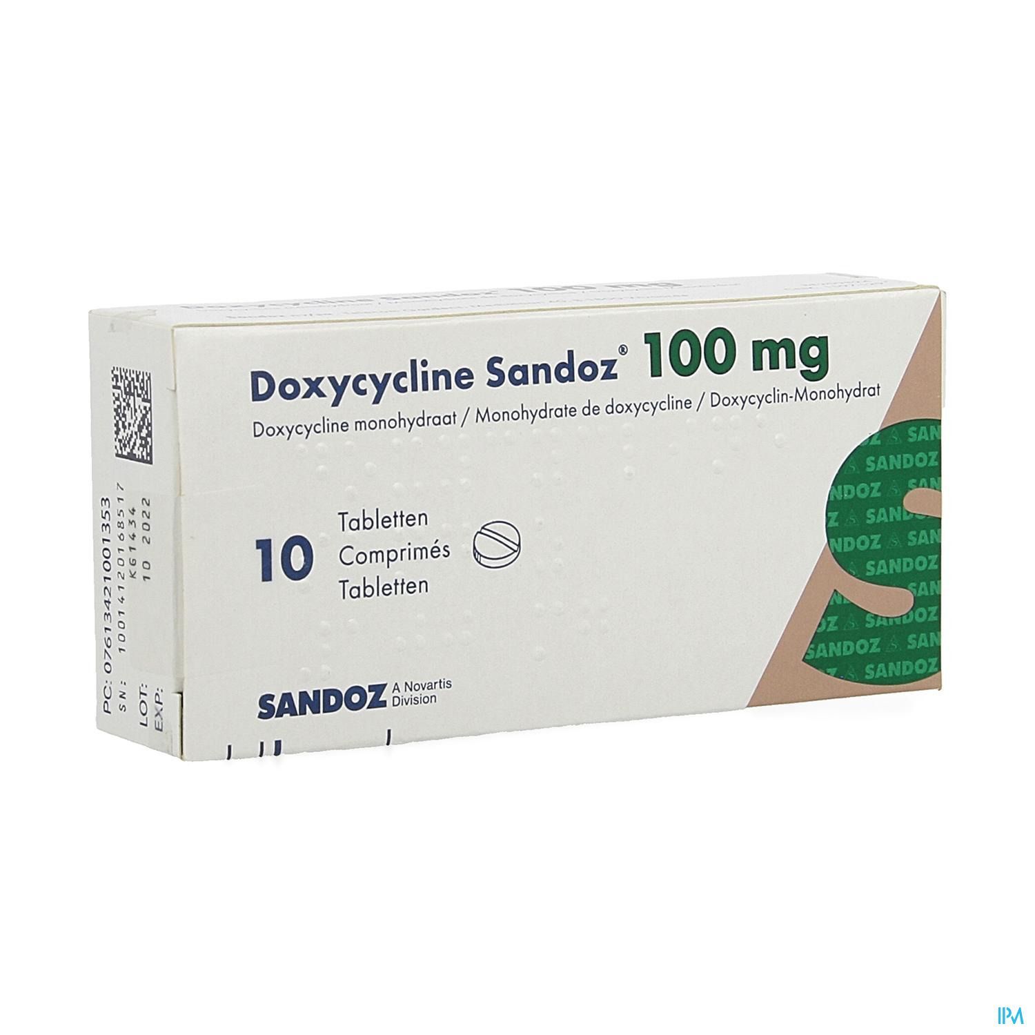 Doxycycline Prix Sans Ordonnance