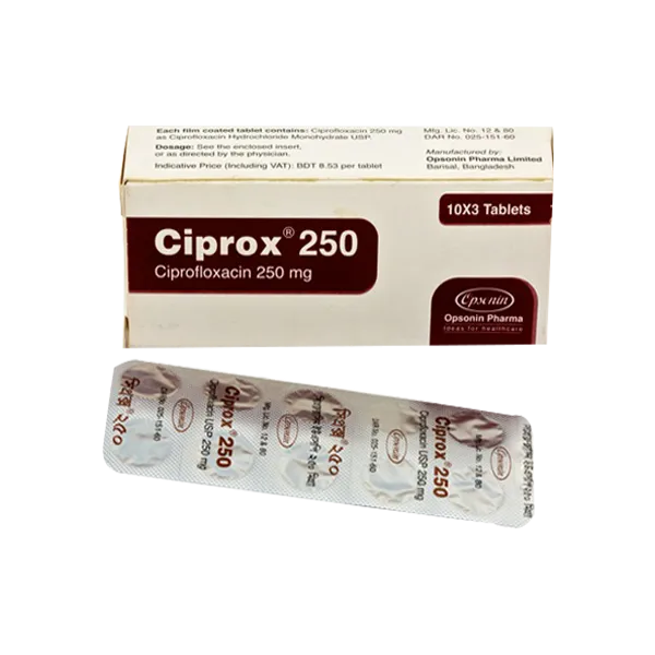 Ciprofloxacin 250mg Online
