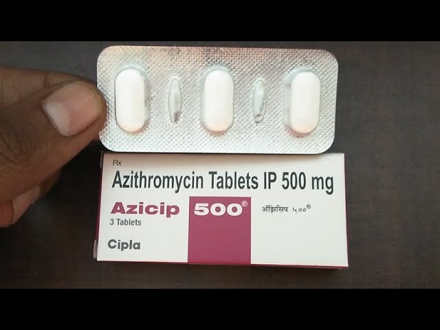 3 azithromycin 500 mg