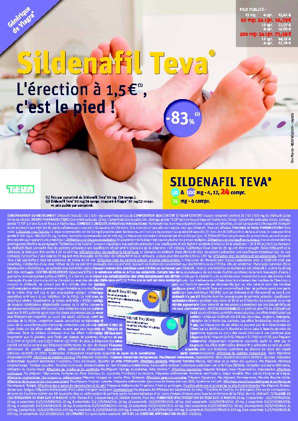 Prix Sildenafil 25