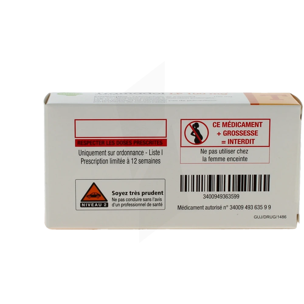 Tramadol 100 mg sans ordonnance