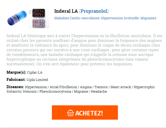 Propranolol acheter