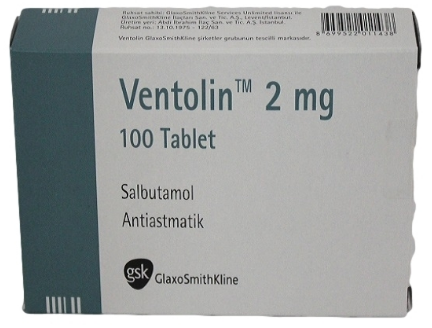 ventoline salbutamol prix
